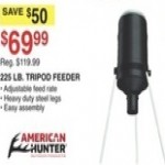 American Hunter 225 Lb Tripod Feeder For 69 99 At Dunhams Sports