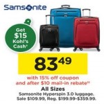 samsonite hyperspin 3.0 spinner luggage